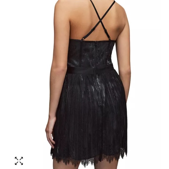 All Saints. Alani lace dress. Size 8. Black. NWT - Picture 4 of 9